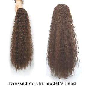 22 in. Curly Ponytail Extension